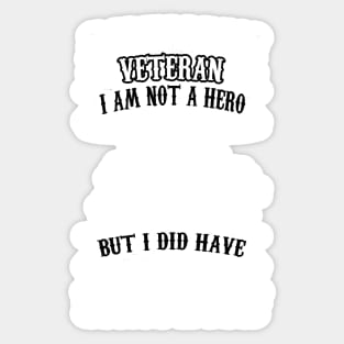 VETERAN Gift Sticker